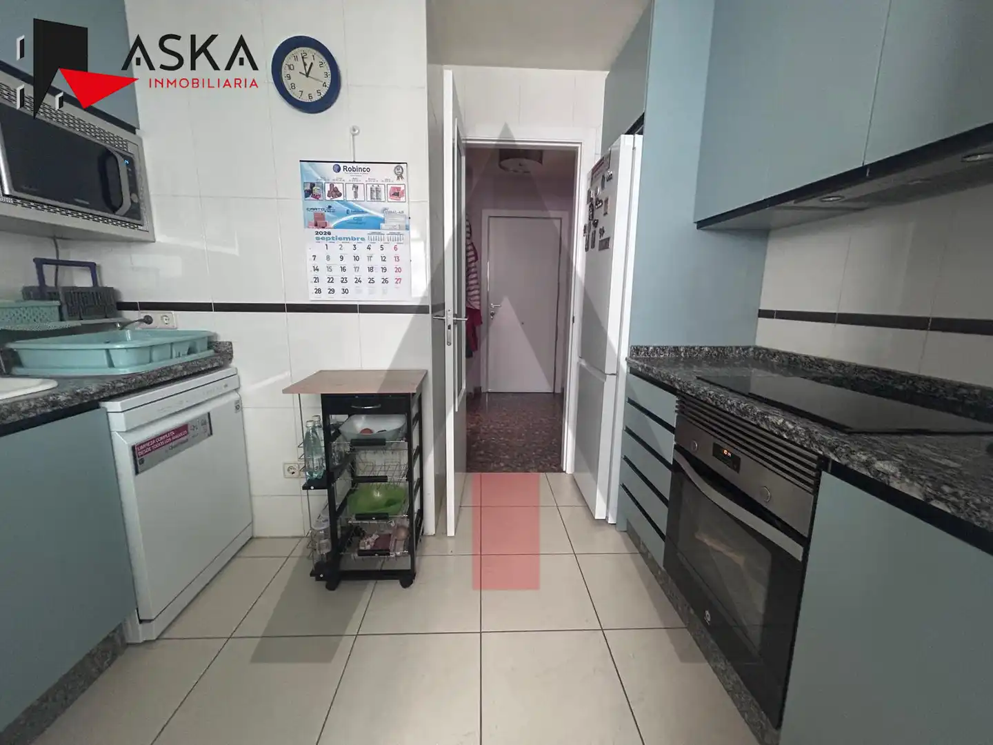 Kitchen of Flat for sale in Alfafar  with Air Conditioner and Storage room