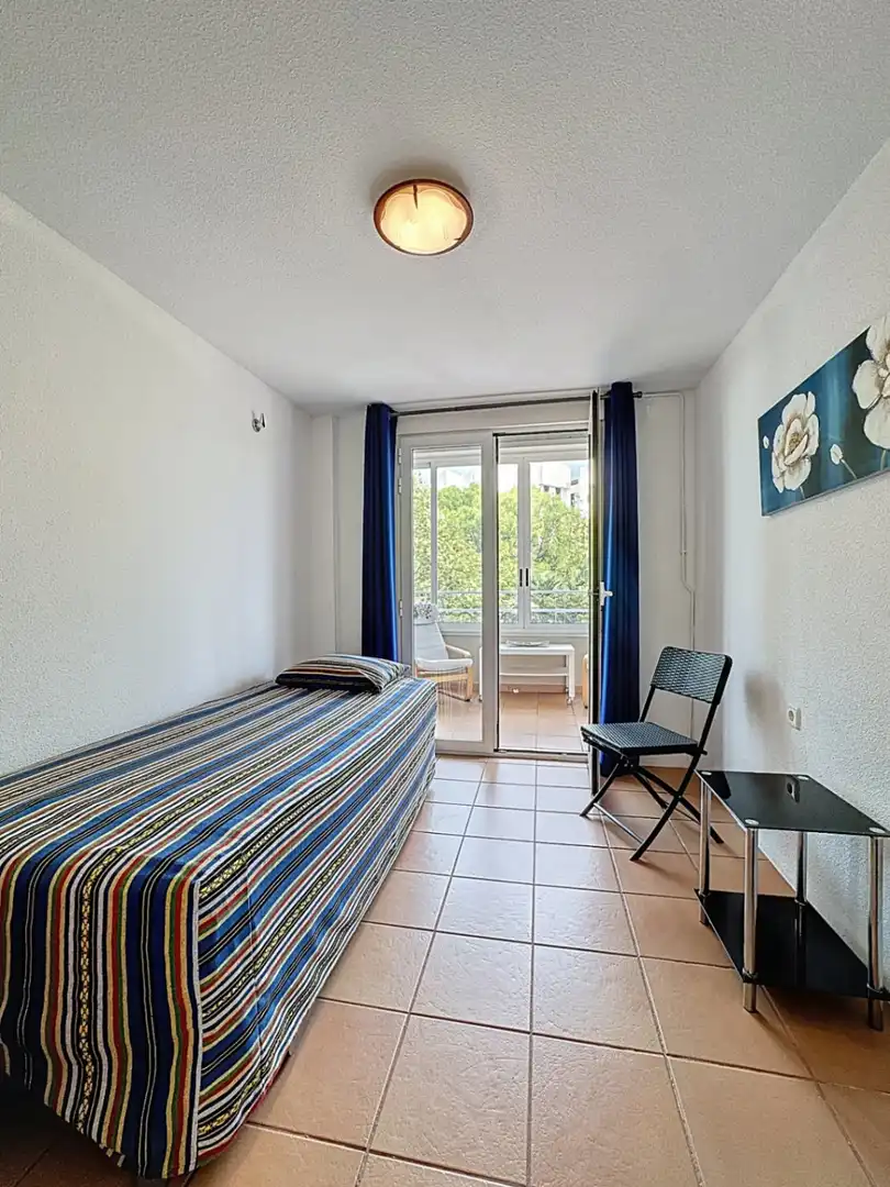 Schlafzimmer von Wohnung zum Verkauf in L'Alfàs del Pi mit Klimaanlage, Heizung und Privatgarten