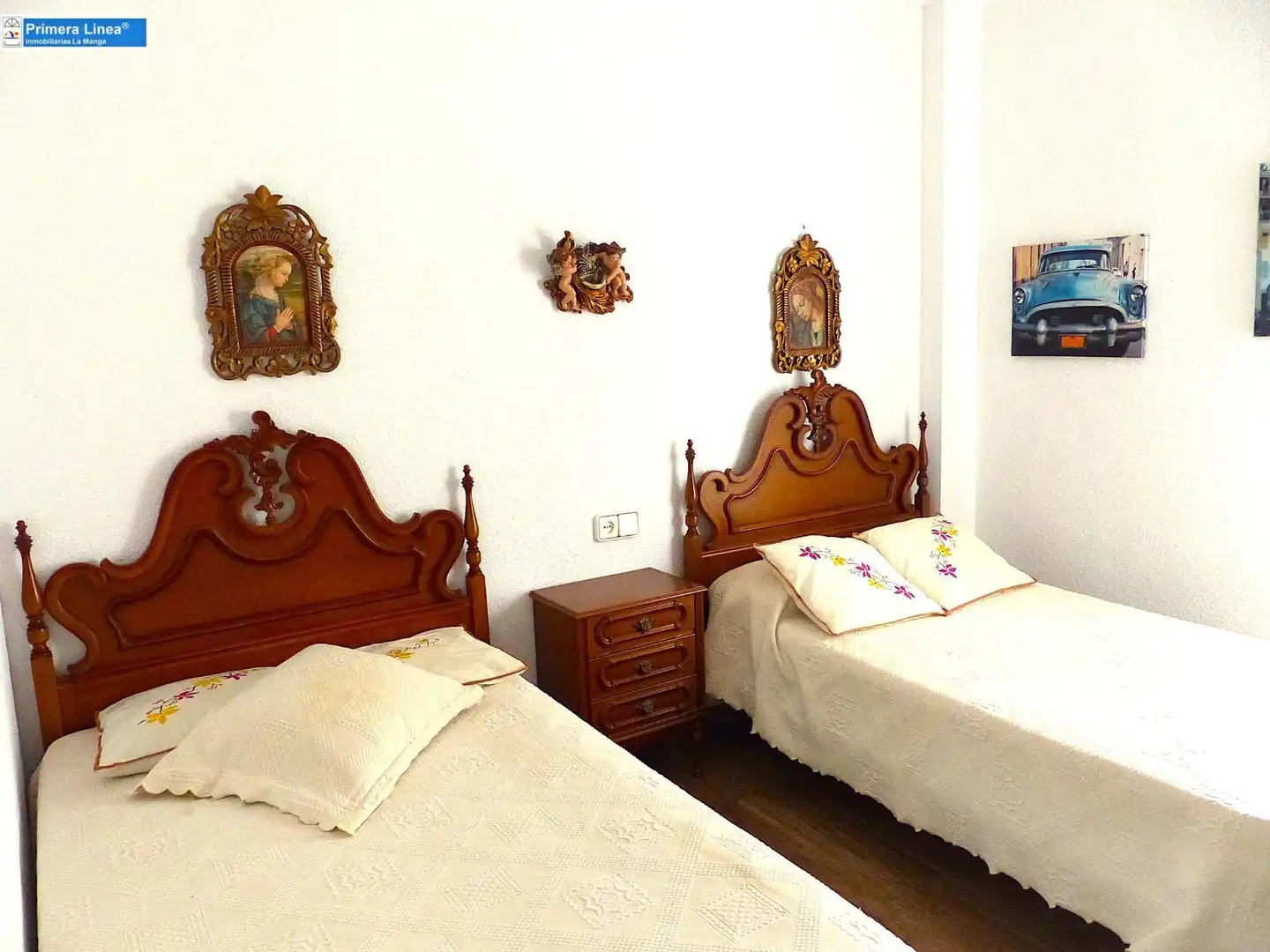 Dormitori de Apartament en venda en Cartagena amb Aire condicionat, Moblat i Balcó