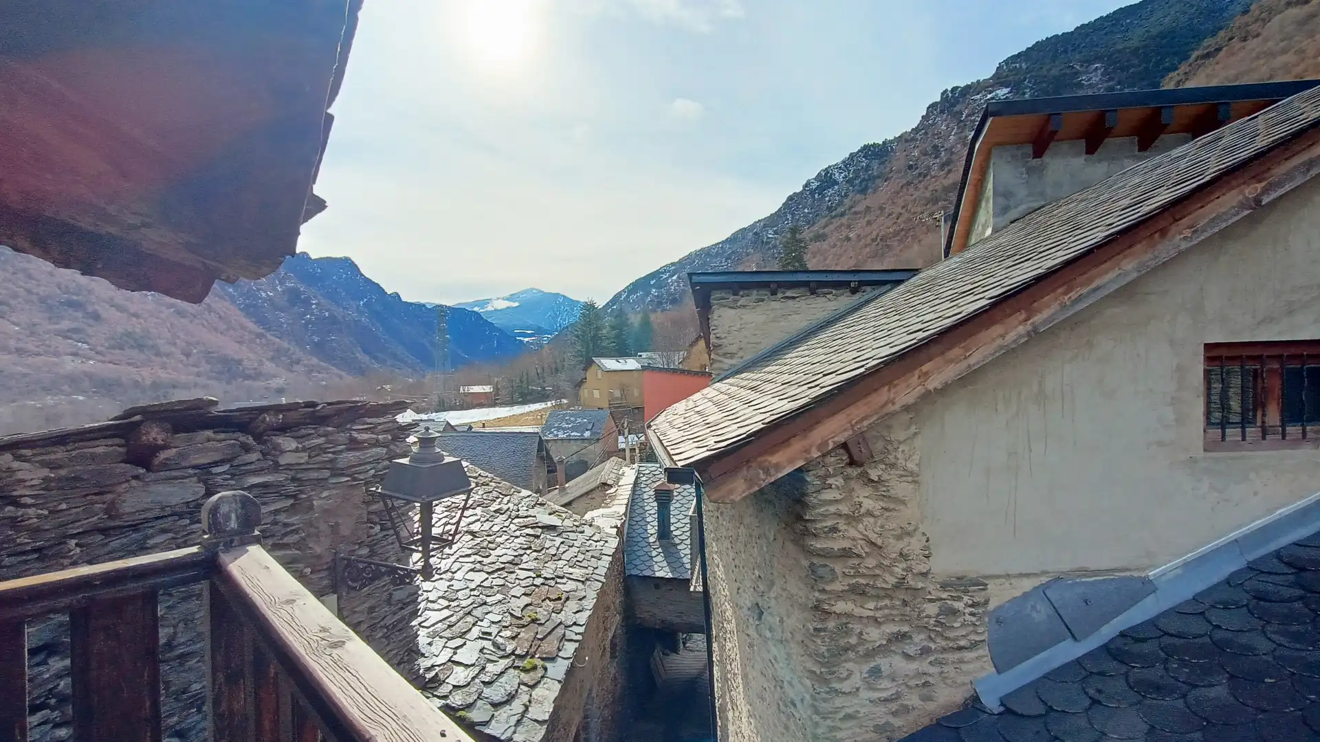 Vista exterior de Casa o xalet en venda en Vall de Cardós amb Parquet, Forn i Balcó