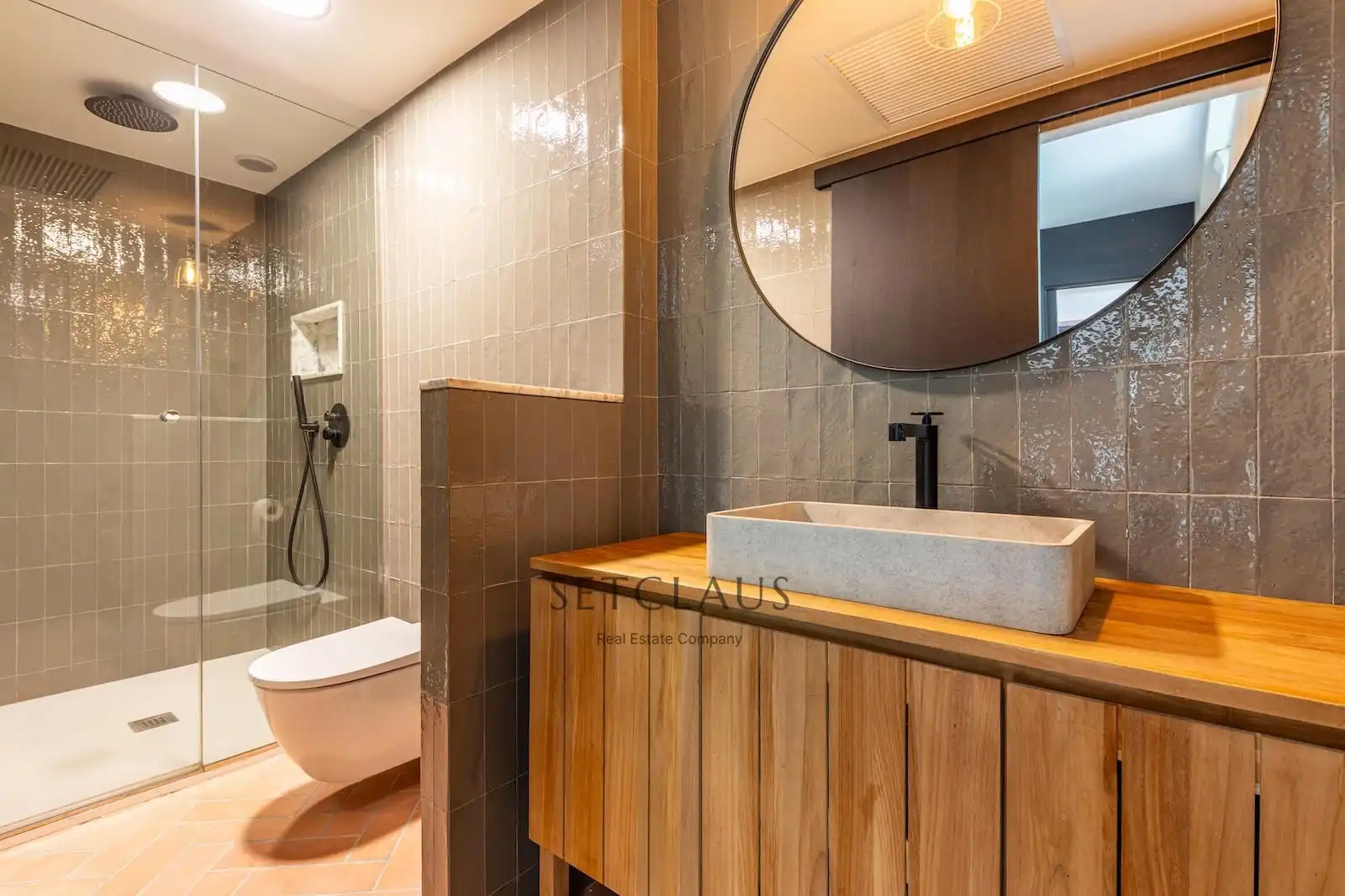 Baño de Dúplex en venta en Badalona con Aire acondicionado, Calefacción y Terraza