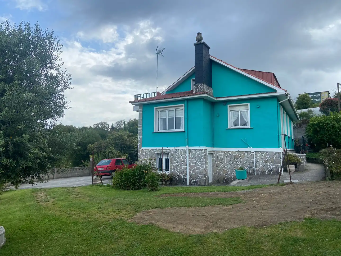 Vista exterior de Casa o xalet en venda en Ferrol amb Jardí privat