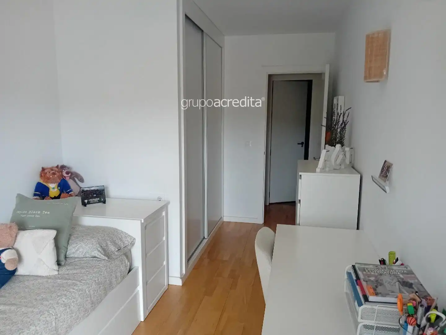 Bedroom of Flat for sale in Ames  with Heating, Parquet flooring and Terrace