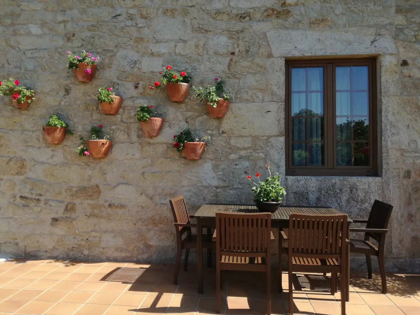 Terrace of Houses for rent in Rianxo  with Heating, Private garden and Furnished