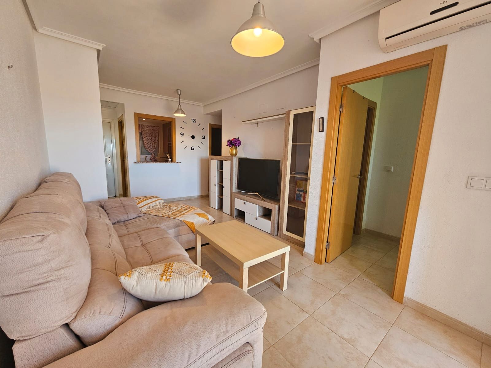 Living room of Apartment to rent in Cabanes  with Air Conditioner, Heating and Terrace