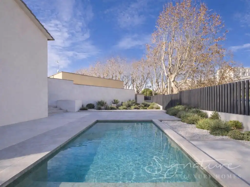 Swimming pool of Houses for sale in Sant Cugat del Vallès  with Air Conditioner, Private garden and Swimming Pool