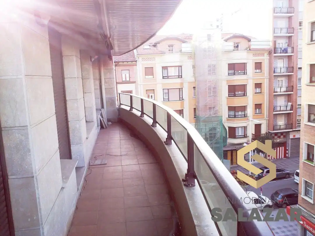 Terrace of Flat for rent in Santurtzi   with Heating and Terrace