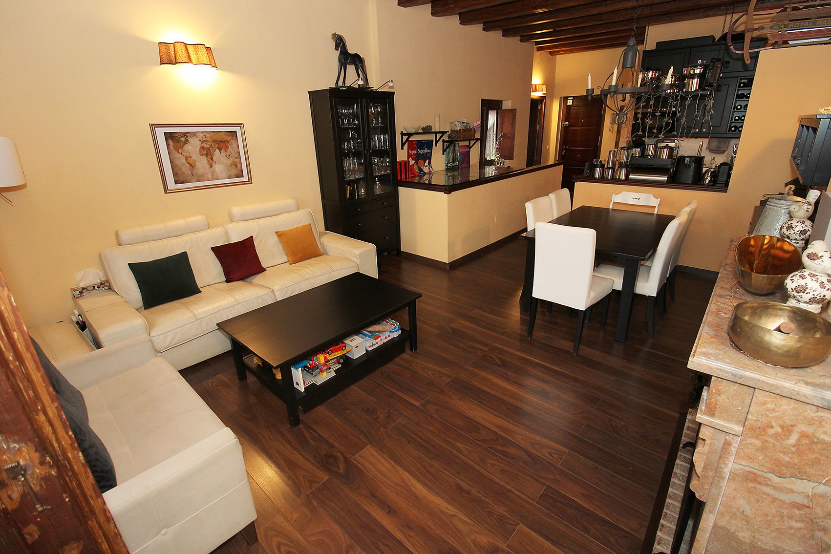 Living room of Duplex for sale in Torrelaguna  with Air Conditioner, Heating and Parquet flooring