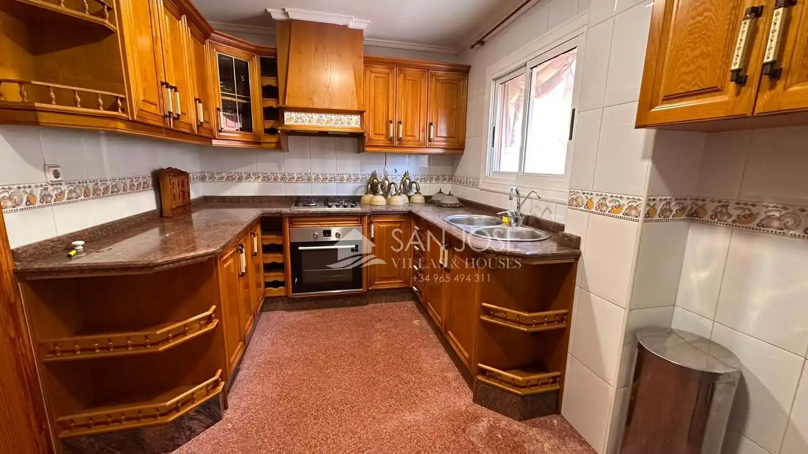Cuina de Casa o xalet en venda en Aspe amb Aire condicionat i Balcó