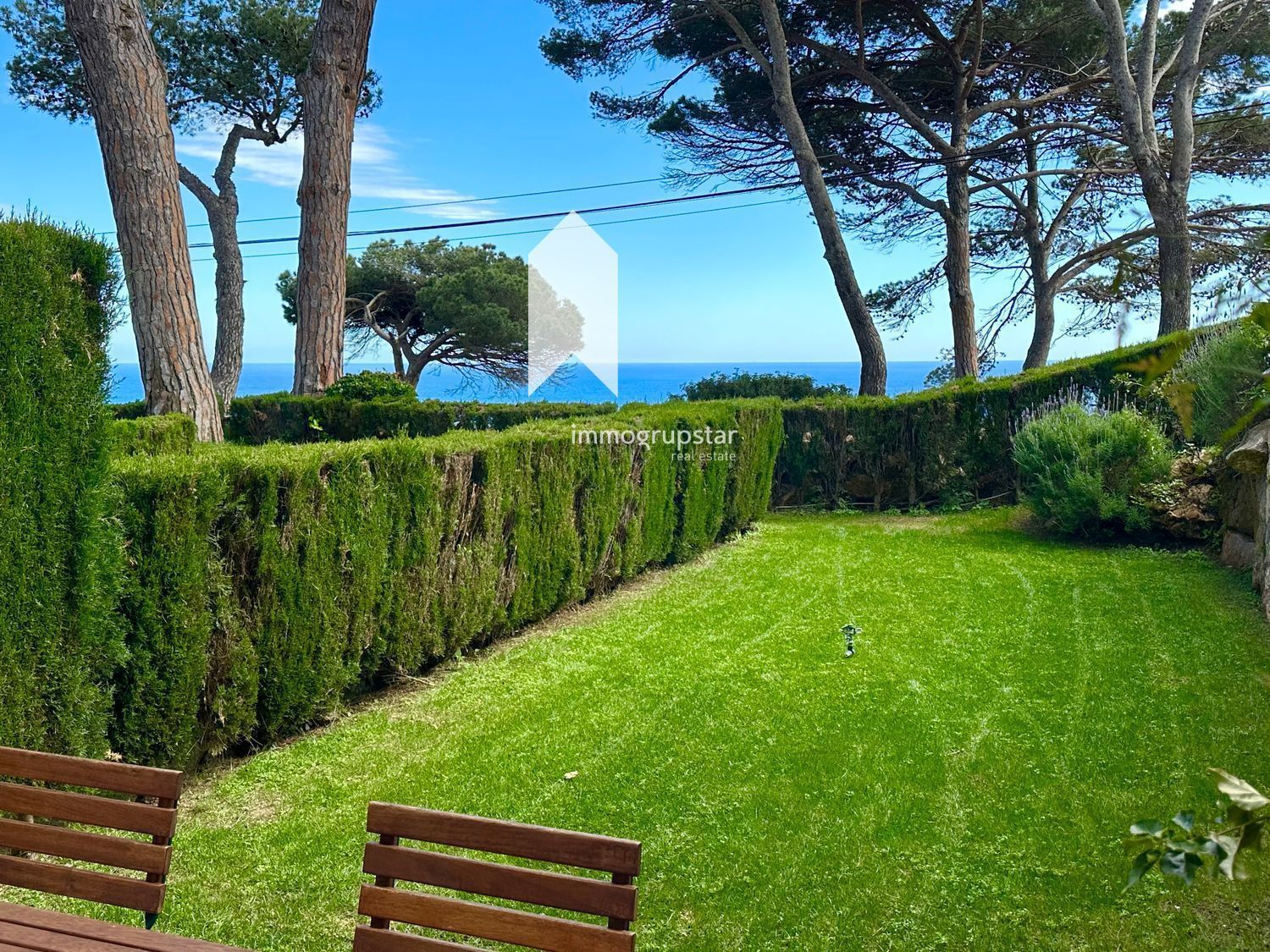 Garden of Single-family semi-detached for sale in Sant Feliu de Guíxols  with Private garden, Terrace and Swimming Pool