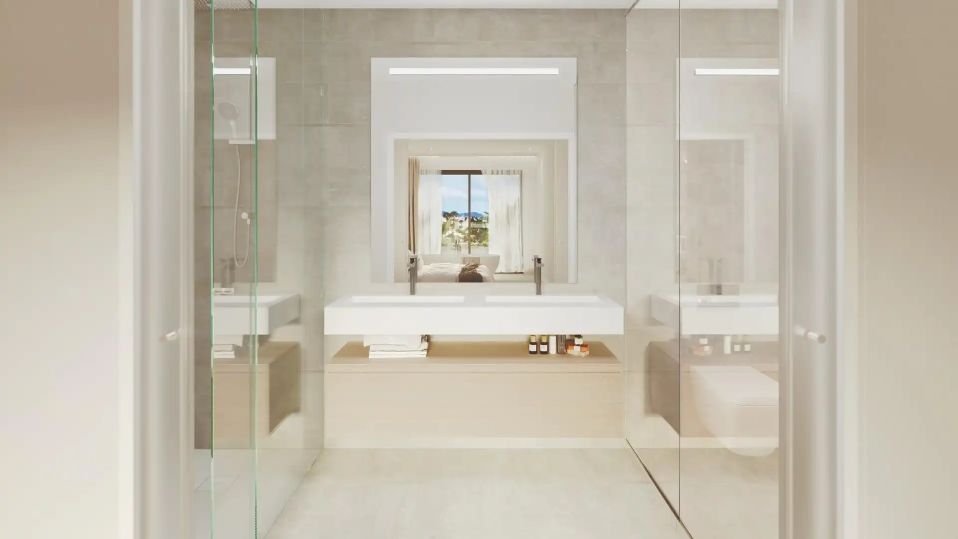 Bathroom of Detached homes for sale in Fuengirola  with Air Conditioner, Heating and Private garden