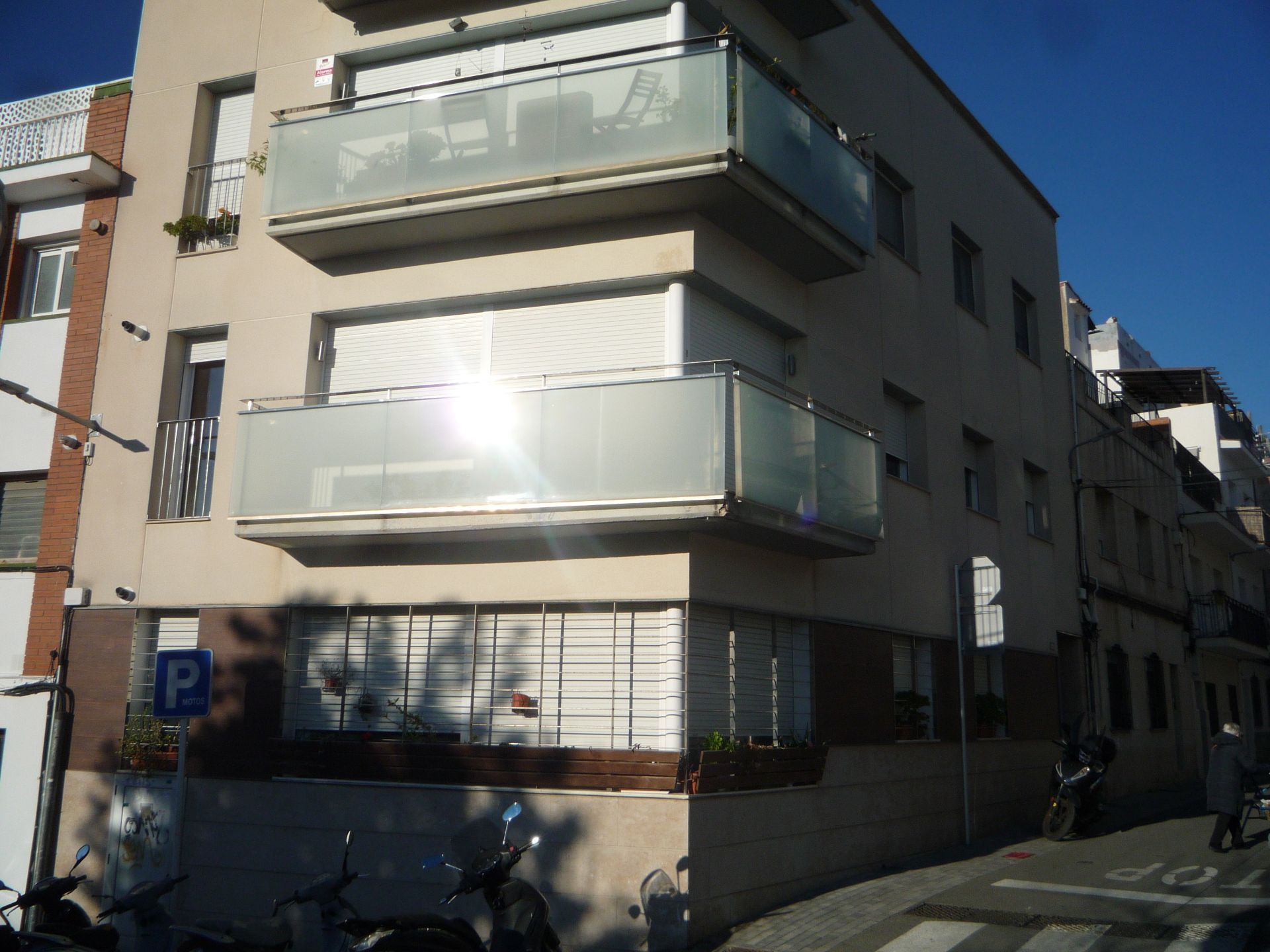 Vista exterior de Piso en venta en Sitges con Terraza