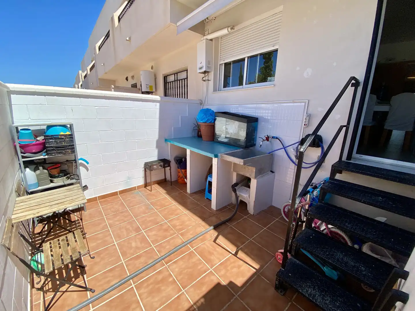 Vista exterior de Casa adosada en venta en Carboneras con Aire acondicionado, Calefacción y Amueblado