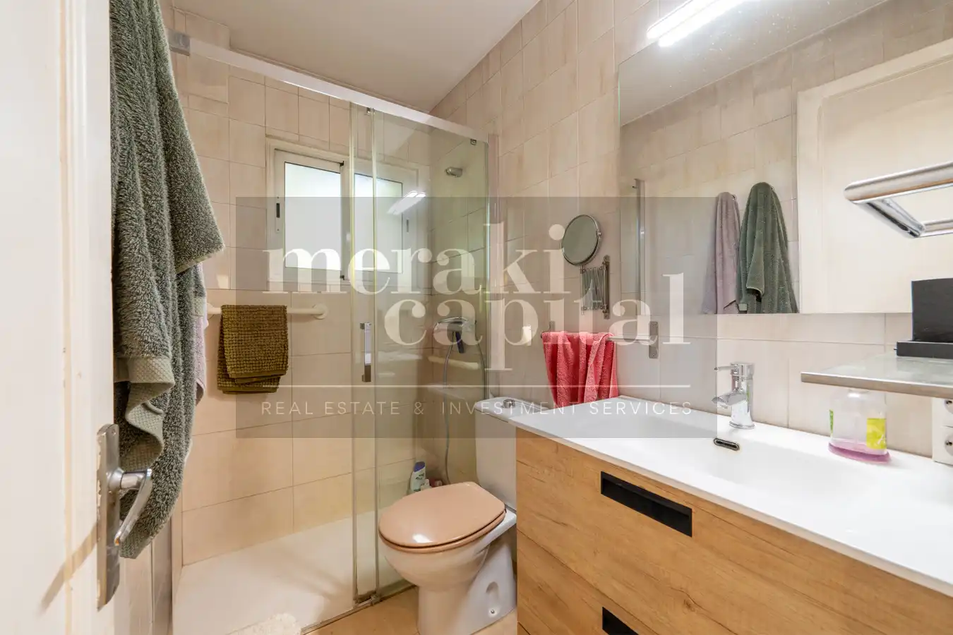 Baño de Casa o chalet en venta en Sant Cugat del Vallès con Calefacción, Jardín privado y Terraza