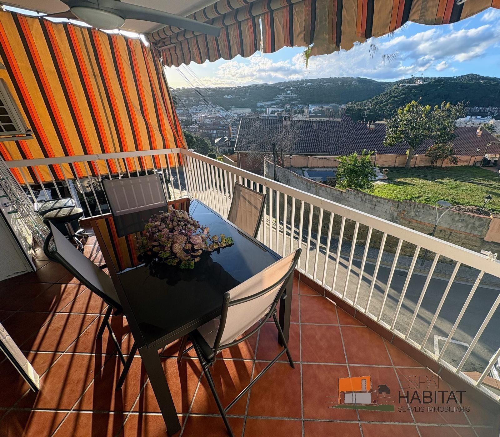 Terrace of Flat for sale in Sant Andreu de Llavaneres  with Air Conditioner, Heating and Terrace