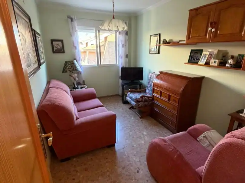 Sala de estar de Piso en venta en Sagunto / Sagunt con Terraza y Balcón