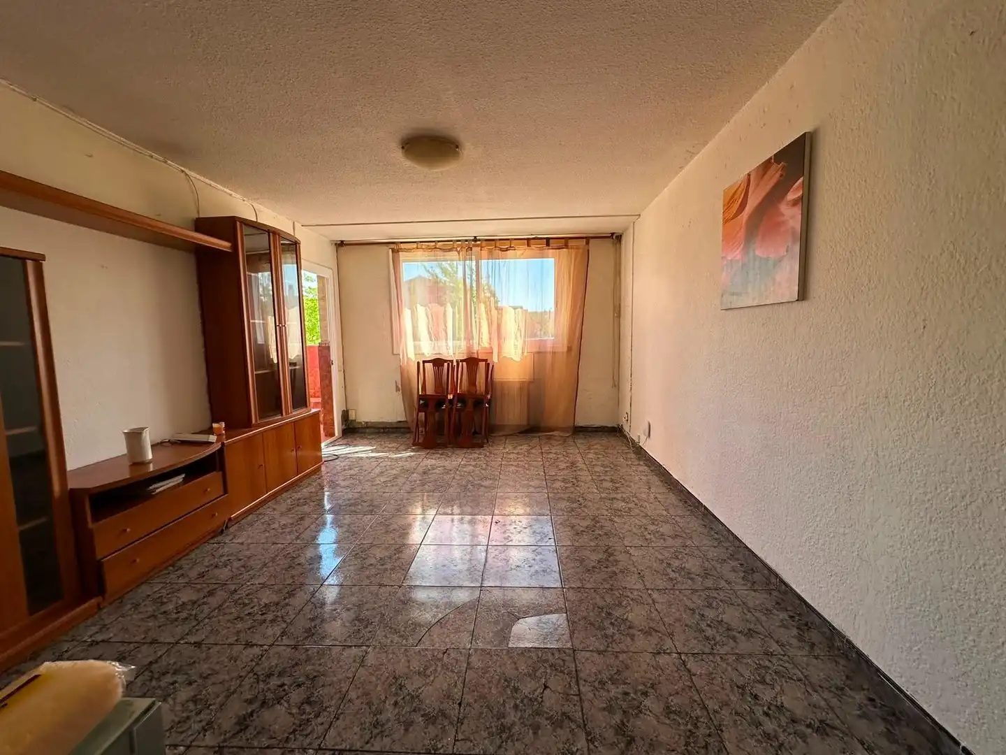 Sala de estar de Piso en venta en Badia del Vallès con Calefacción y Balcón