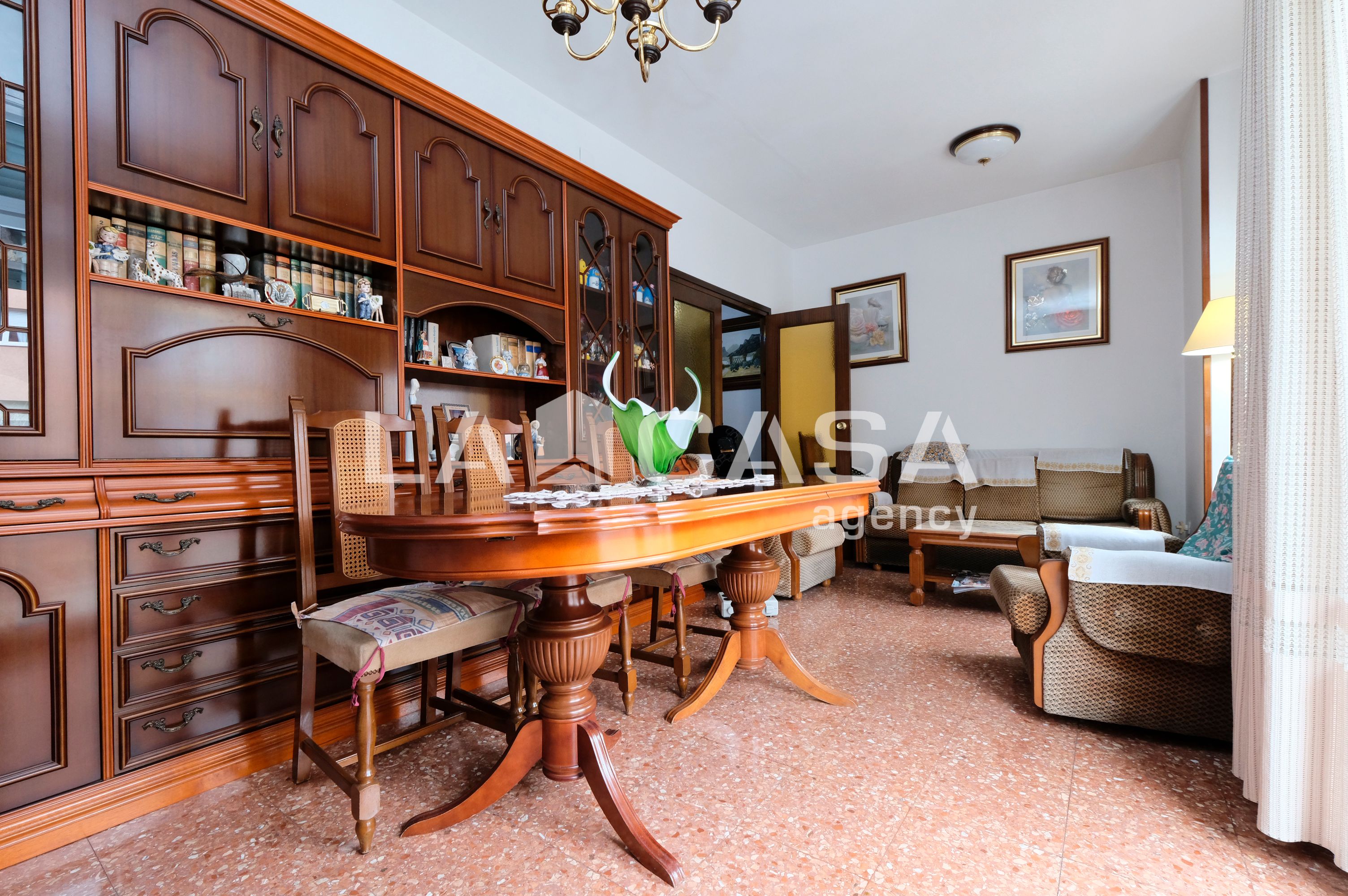 Dining room of Flat for sale in  Barcelona Capital  with Heating and Balcony