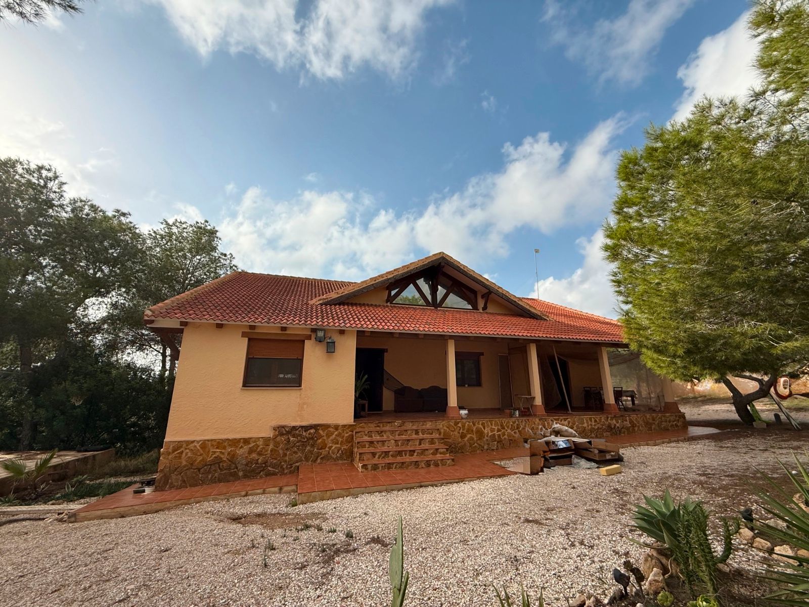 Exterior view of Country house to rent in Pilar de la Horadada  with Air Conditioner, Private garden and Terrace