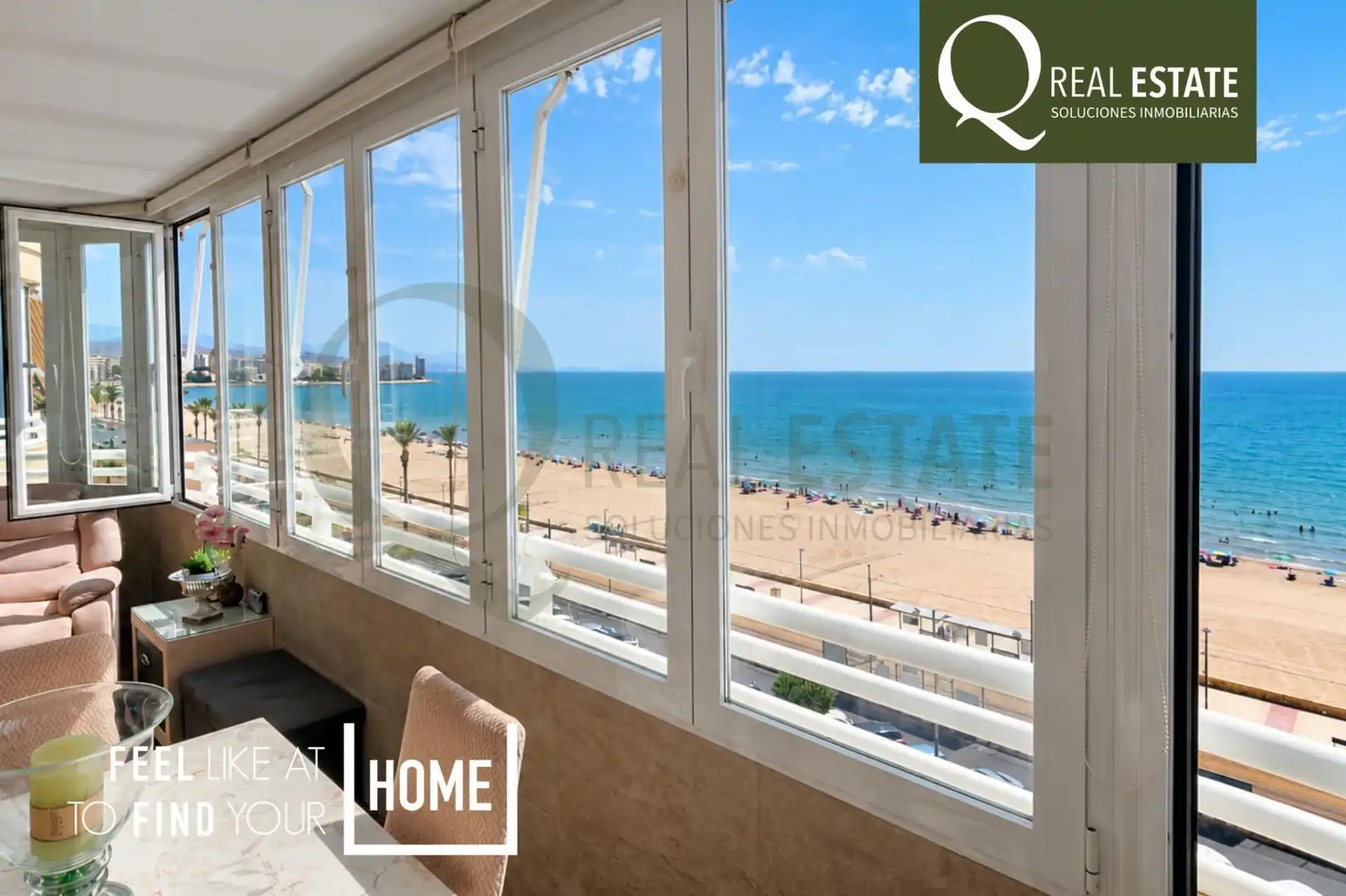 Vista exterior de Piso en venta en El Campello