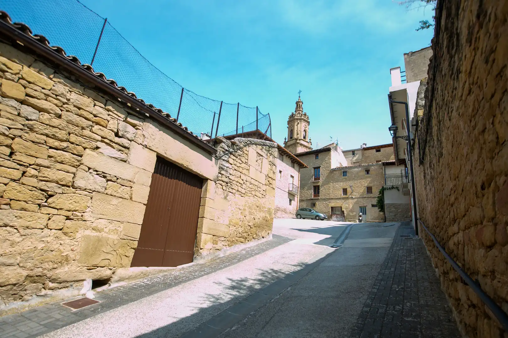 Exterior view of Houses for sale in Mendigorria  with Terrace, Furnished and Balcony