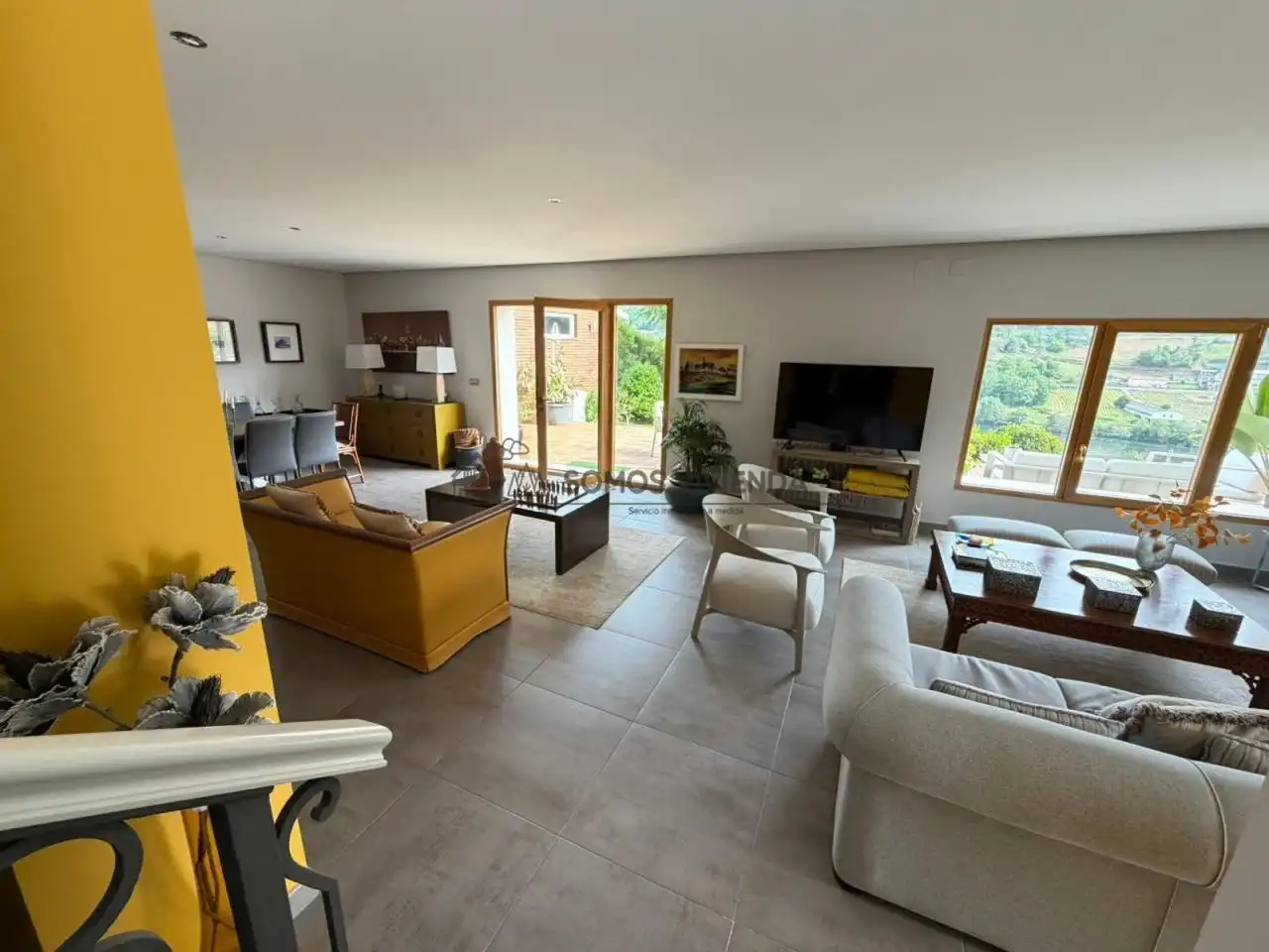 Sala de estar de Casa o chalet en venta en Ourense Capital  con Calefacción, Jardín privado y Terraza
