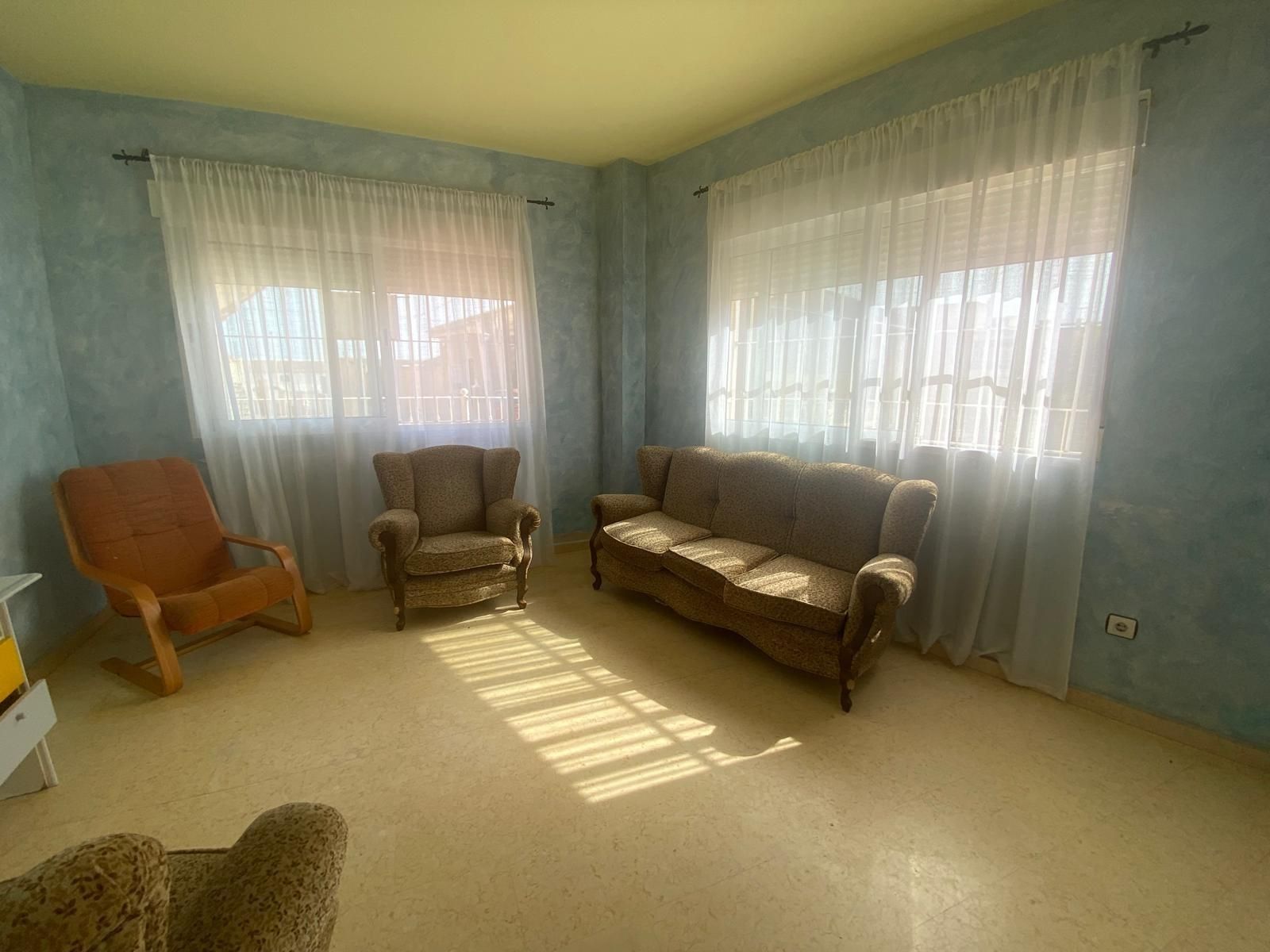 Sala d'estar de Casa o xalet en venda en Fuente Álamo de Murcia amb Balcó