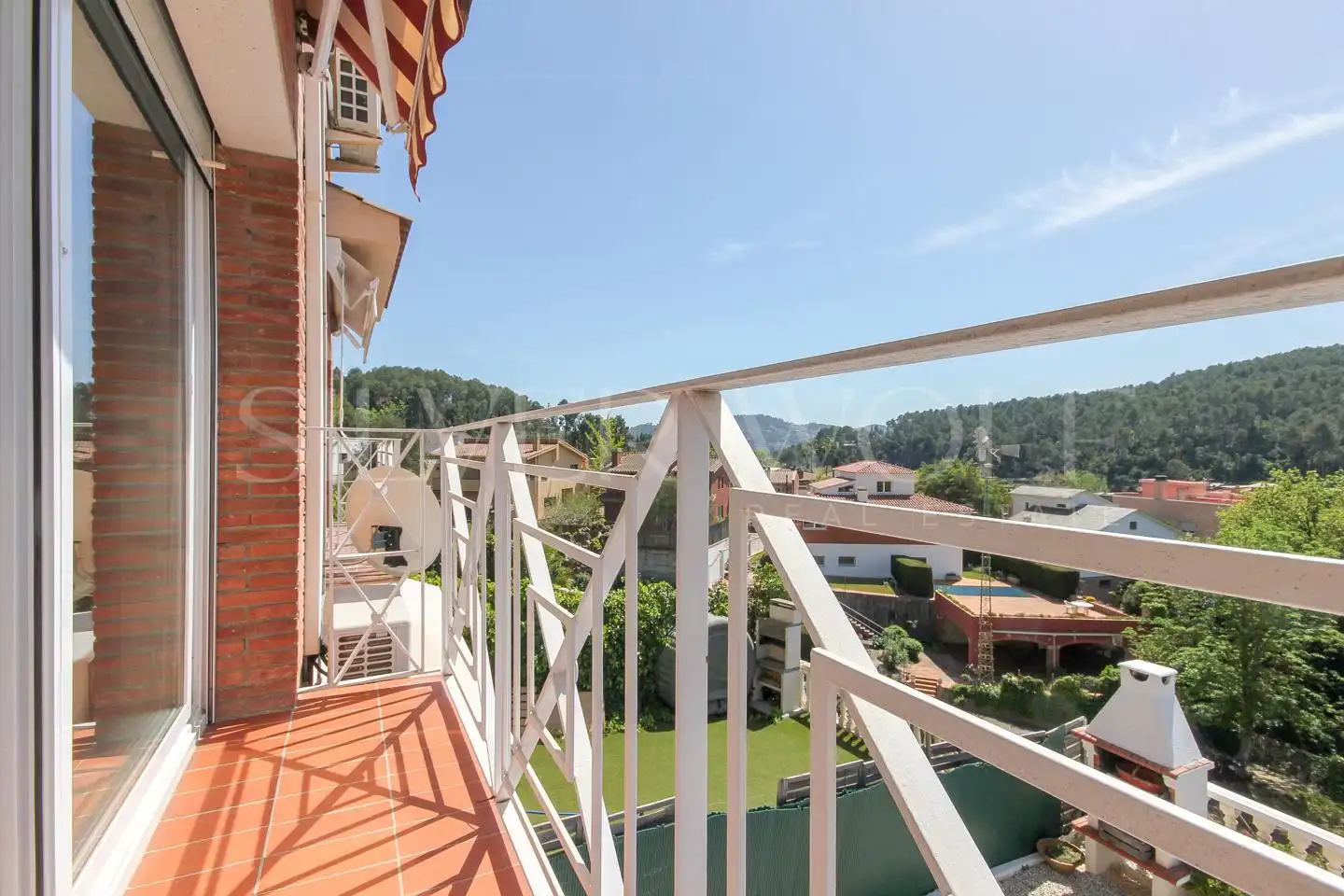 Terrassa de Casa adosada en venda en La Palma de Cervelló amb Aire condicionat, Calefacció i Jardí privat