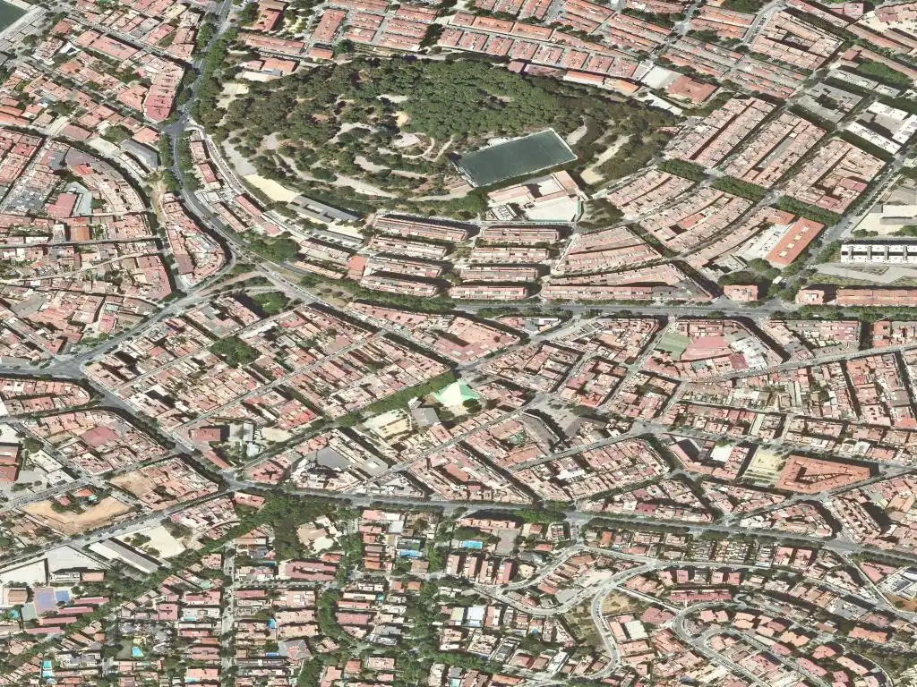 Vista exterior de Finca rústica en venda en Barcelona