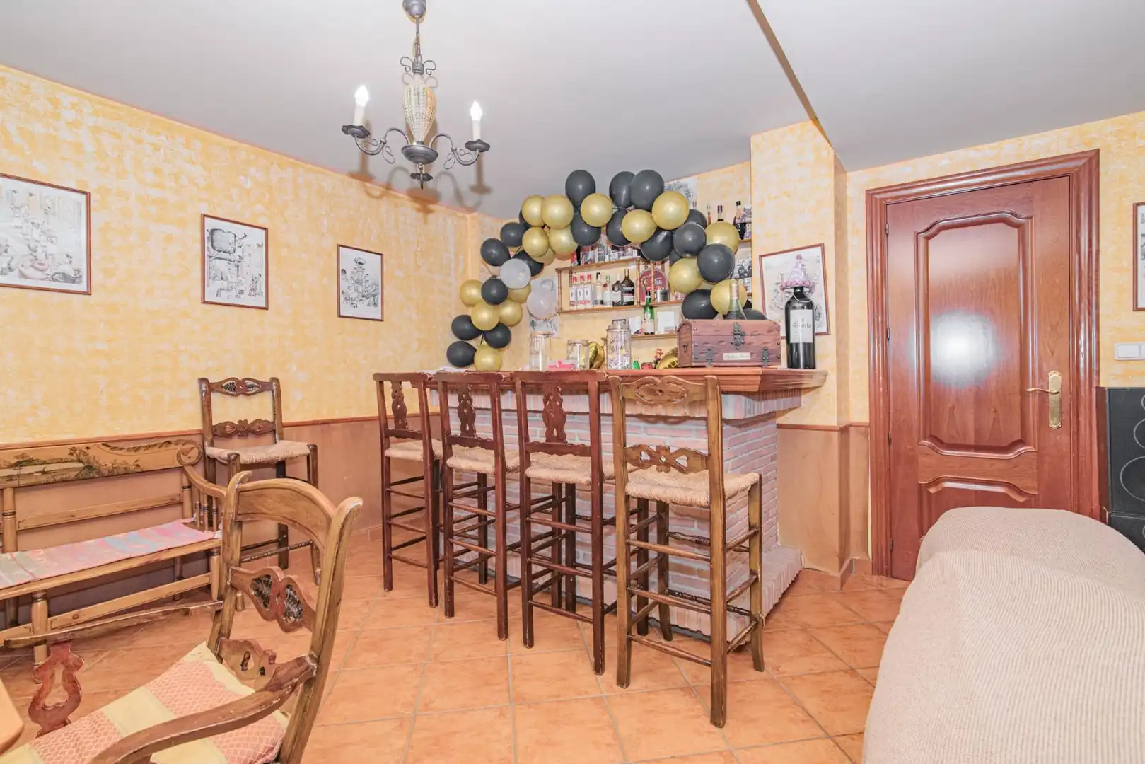 Dining room of Houses for sale in Maracena  with Air Conditioner, Heating and Terrace
