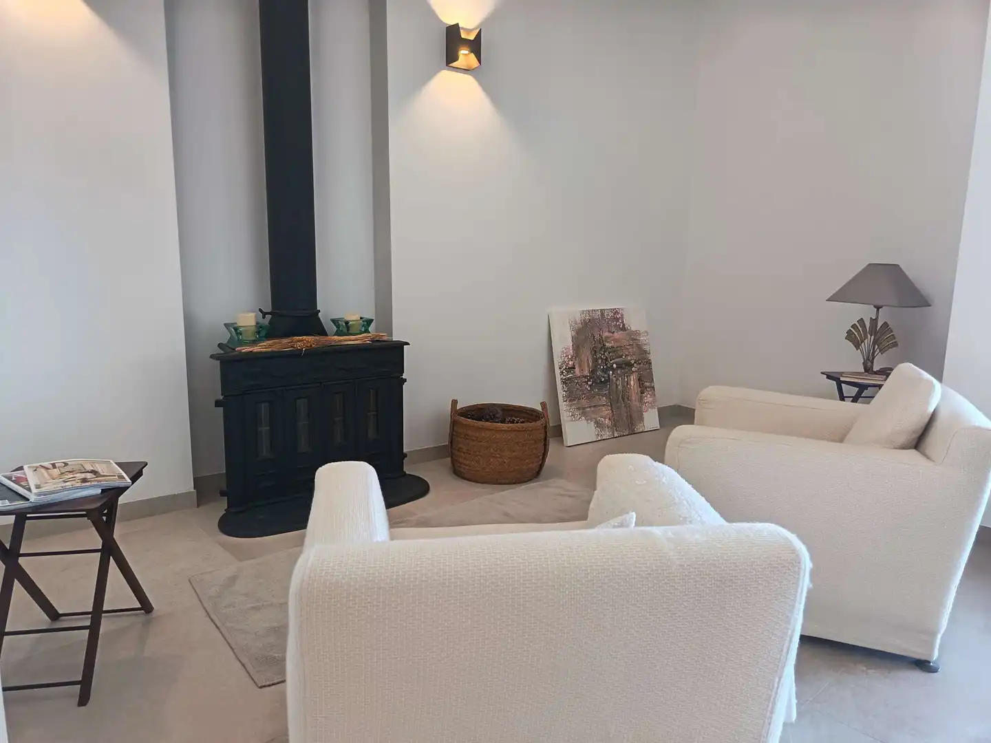Living room of Houses for sale in Llubí  with Heating, Terrace and Furnished