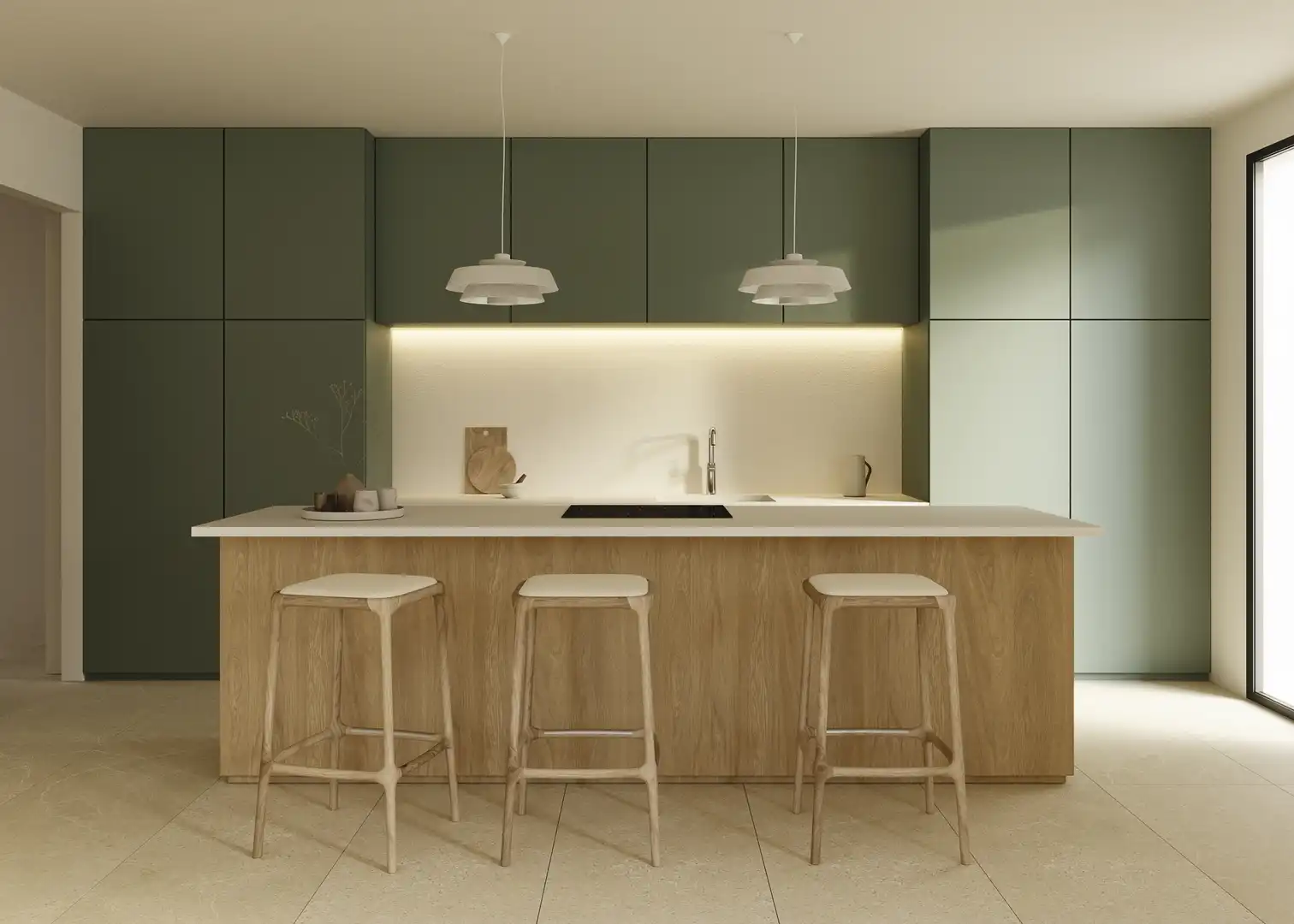 Kitchen of Houses for sale in Polop  with Private garden, Terrace and Swimming Pool