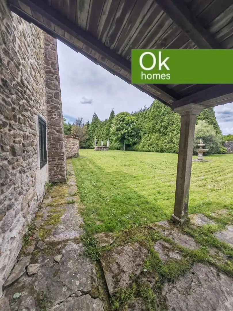 Garten von Country house zum Verkauf in Sobrado (A Coruña) mit Heizung, Privatgarten und Parkett