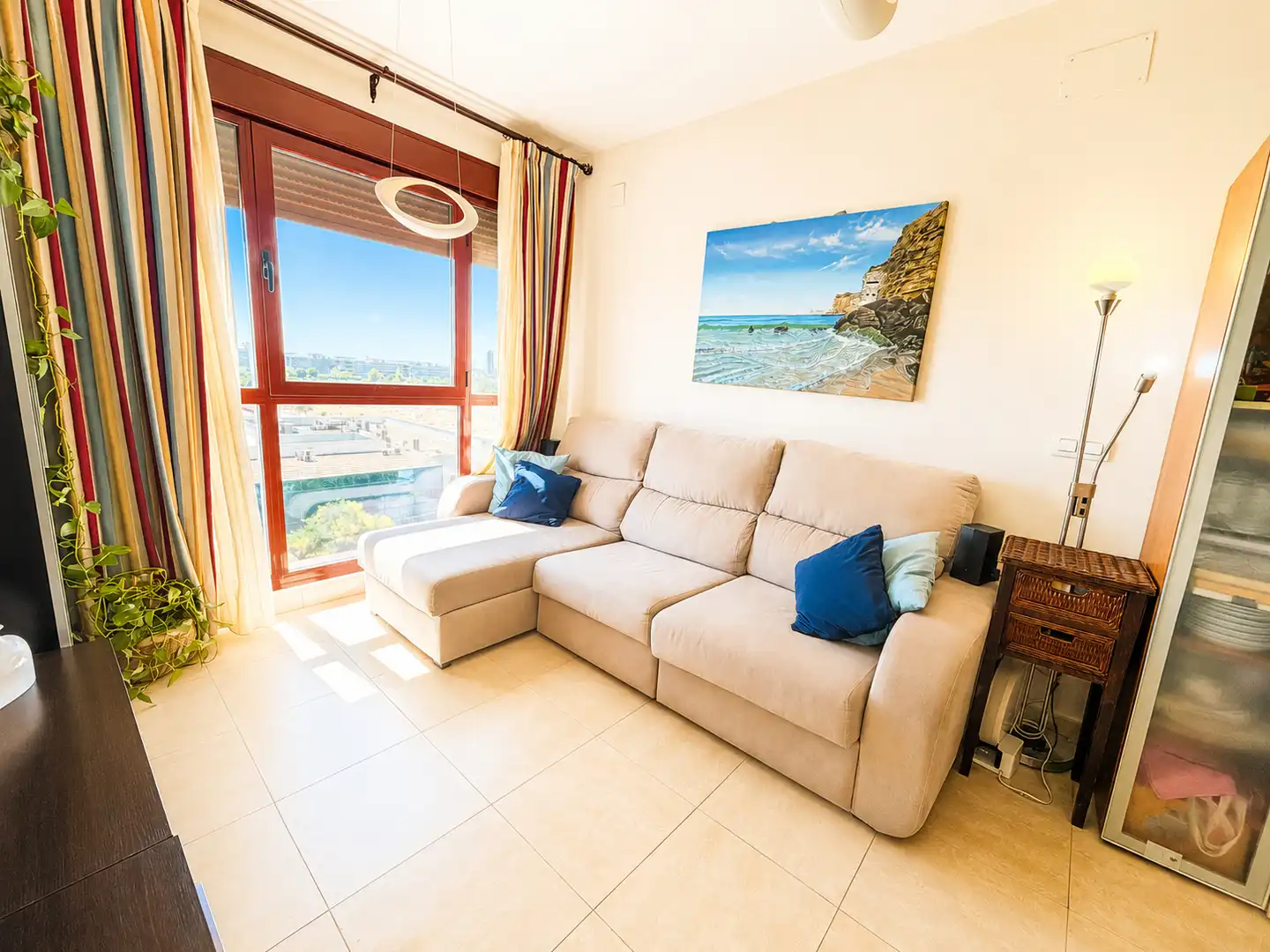 Living room of Flat for sale in Sevilla  with Air Conditioner and Community pool