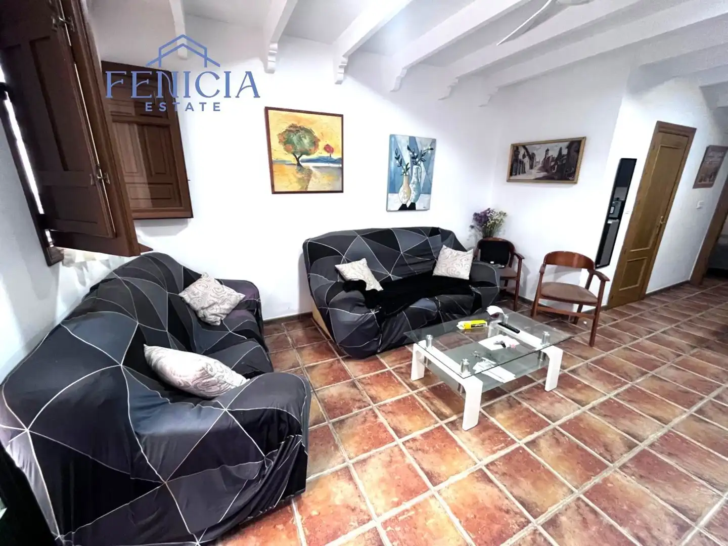 Sala d'estar de Pis en venda en Almuñécar amb Aire condicionat