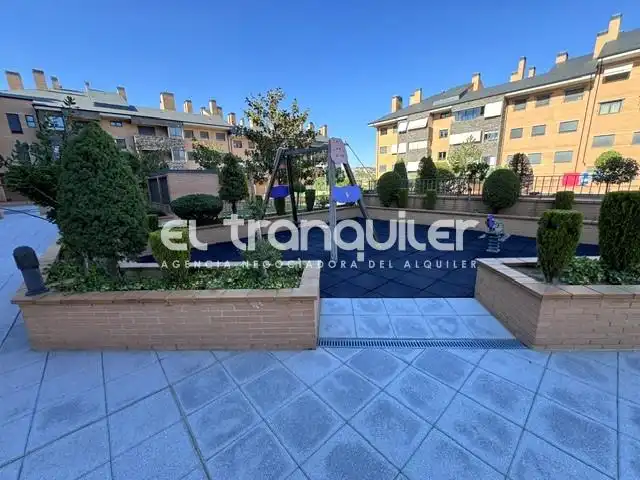 Terrace of Flat for rent in Colmenar Viejo  with Air Conditioner, Terrace and Swimming Pool