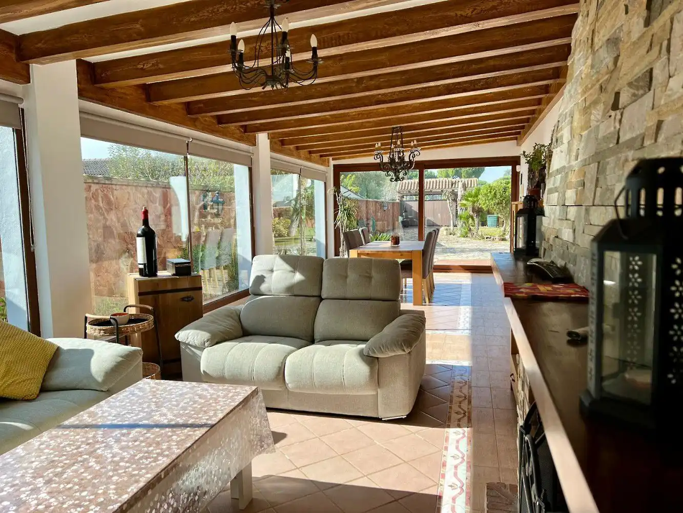 Sala de estar de Casa o chalet en venta en Chiclana de la Frontera con Terraza y Trastero