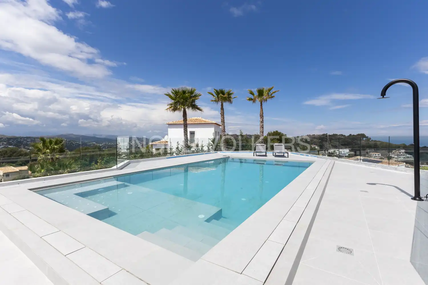 Swimming pool of Country homes for sale in Jávea / Xàbia  with Air Conditioner, Heating and Private garden