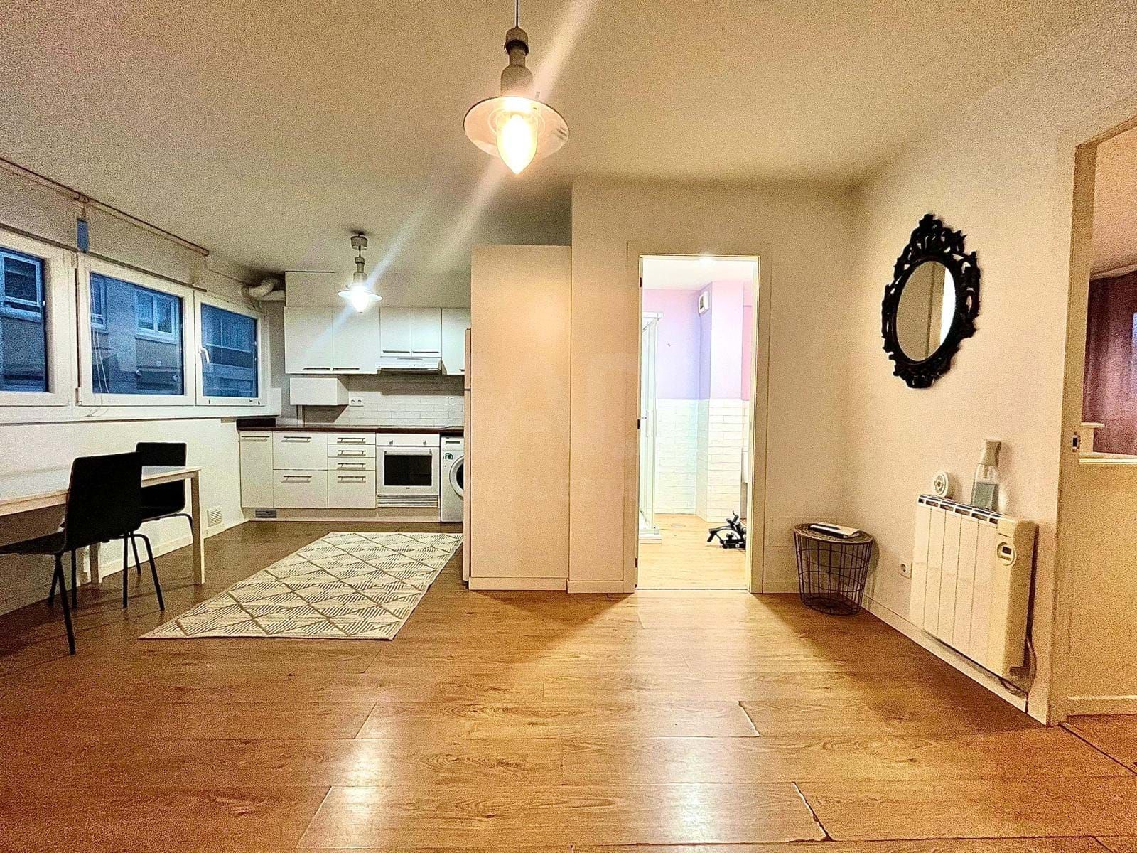 Kitchen of Flat for sale in A Coruña Capital   with Heating