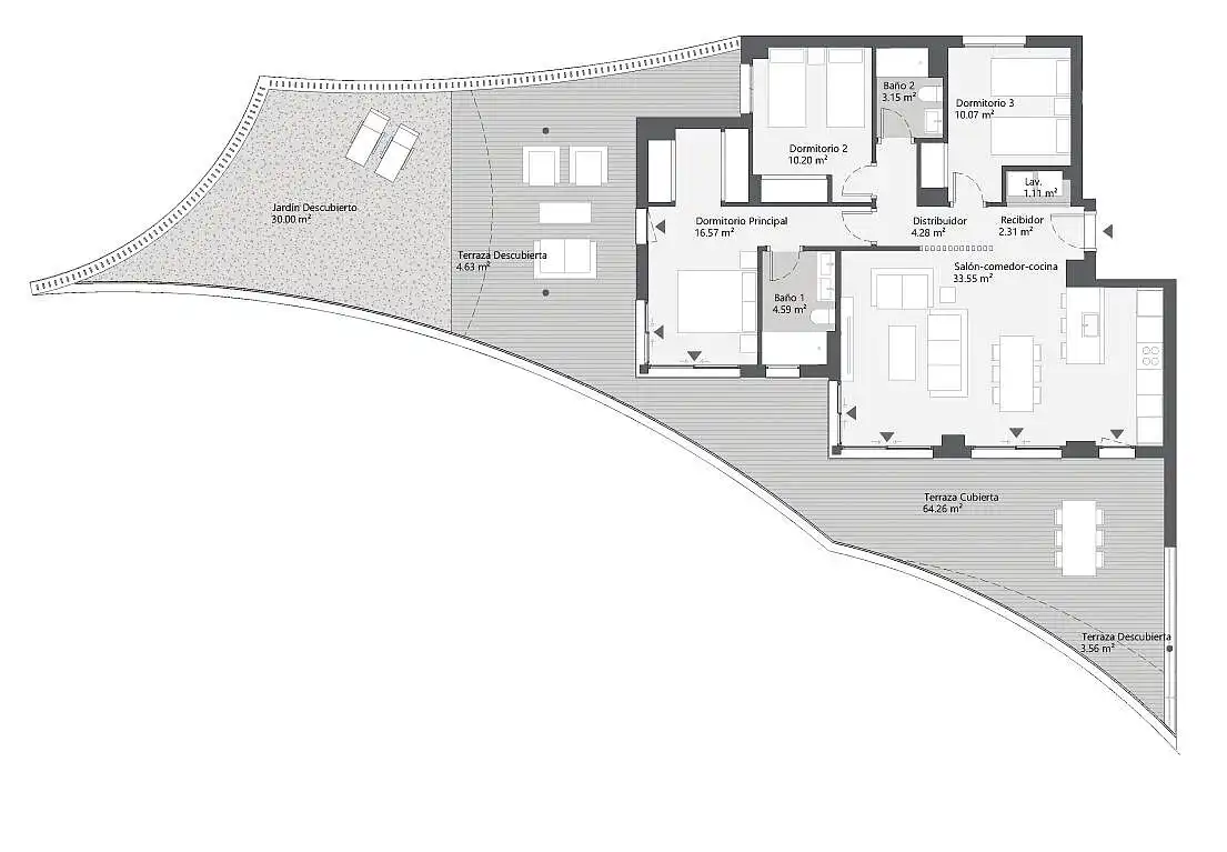 Apartamento con ascensor en venta en Diseminados, imagen 19