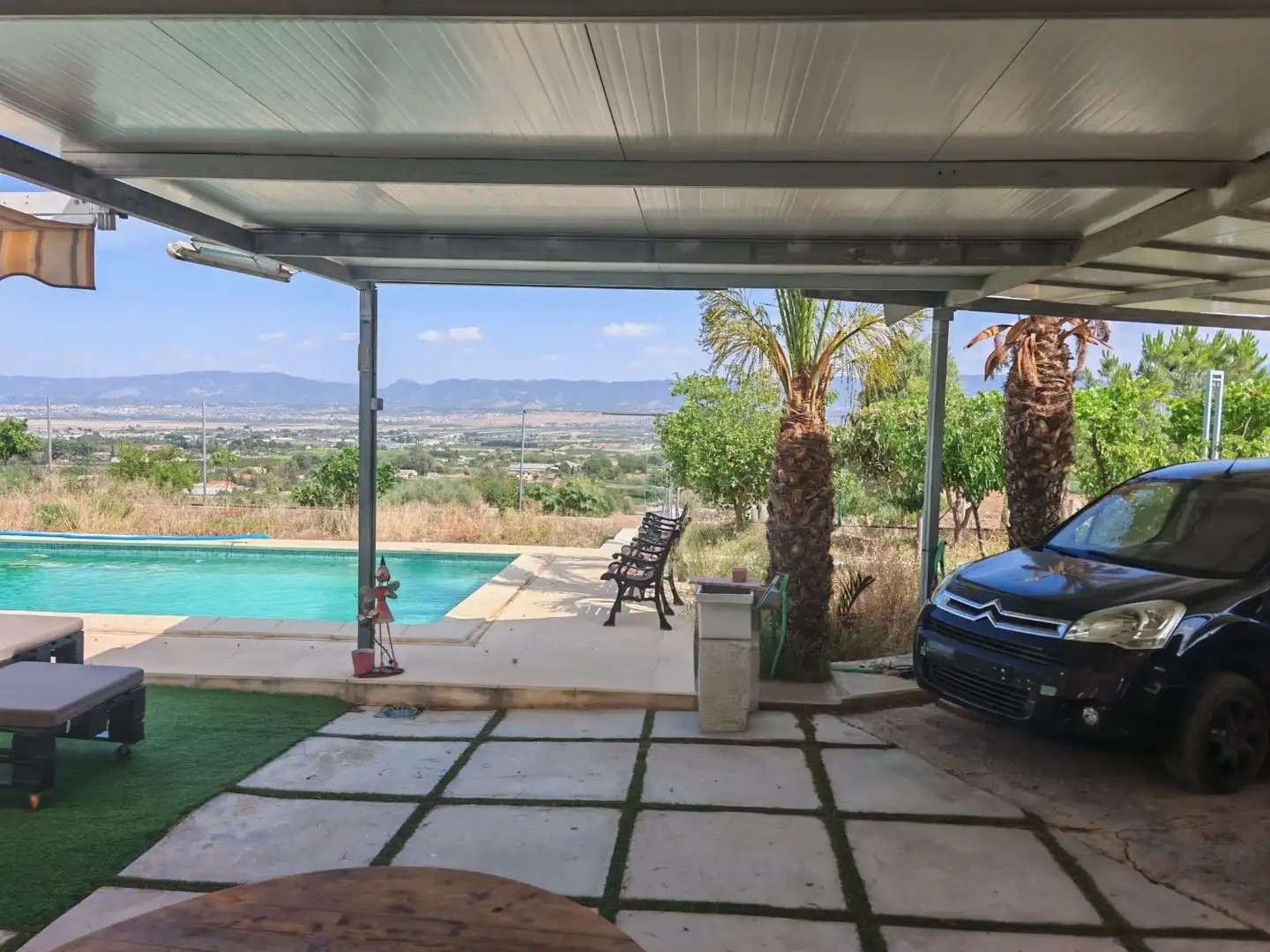 Terrassa de Casa o xalet en venda en Alcantarilla amb Aire condicionat, Terrassa i Piscina