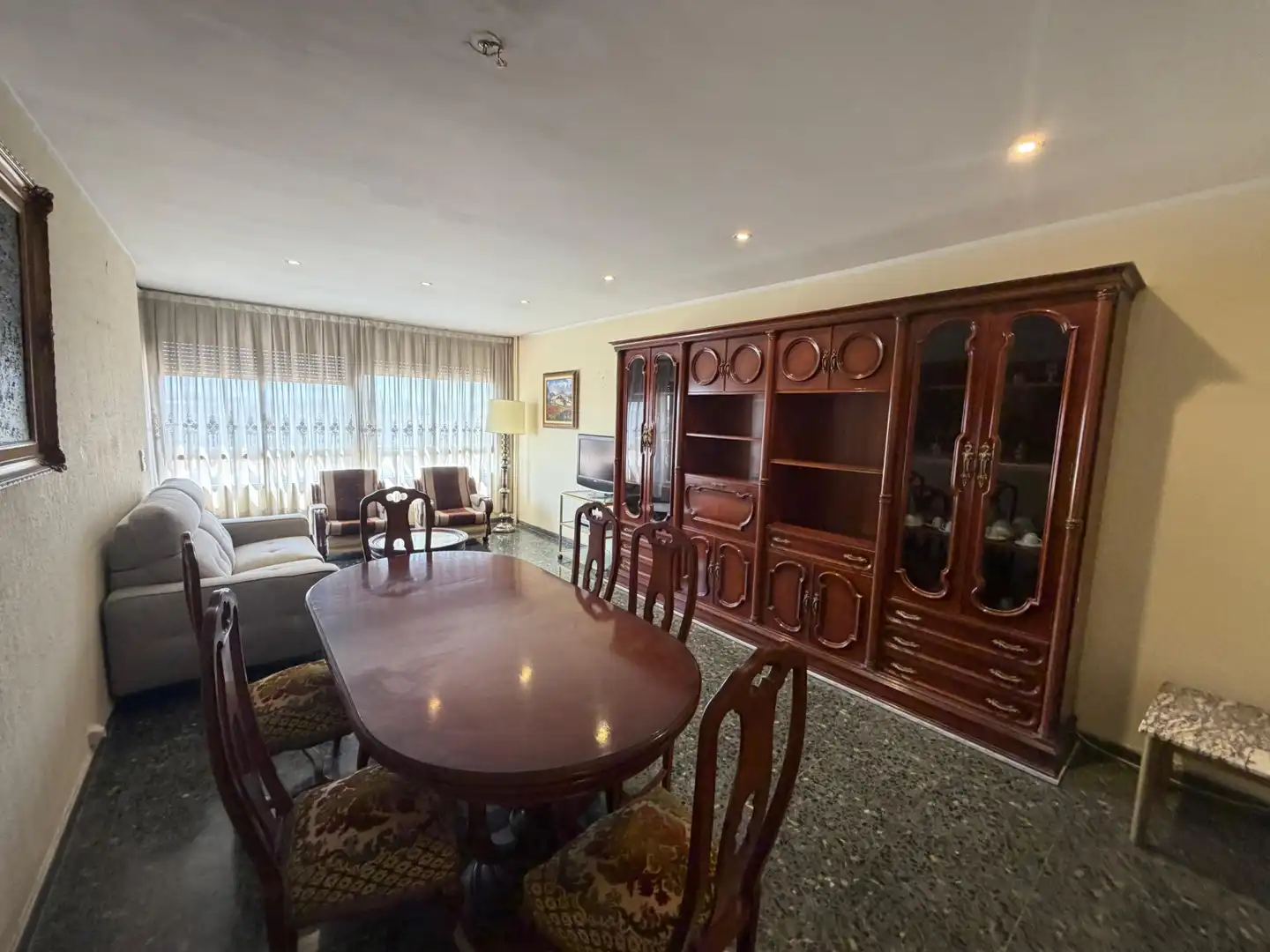 Dining room of Flat for sale in Lleida  with Air Conditioner, Heating and Storage room