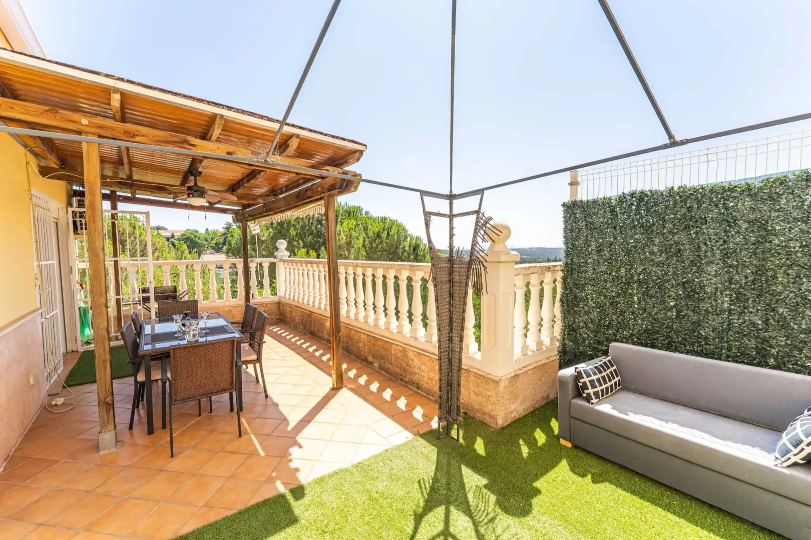 Terraza de Casa adosada en venta en Torrelodones con Calefacción, Jardín privado y Terraza