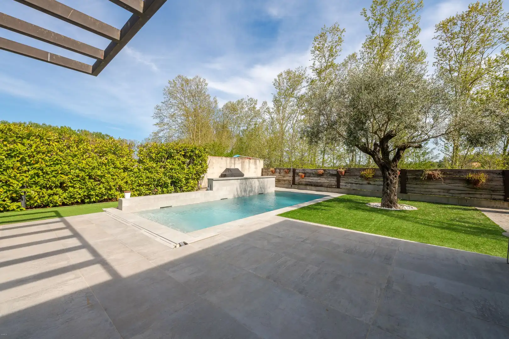 Piscina de Casa o chalet en venta en Cornellà del Terri