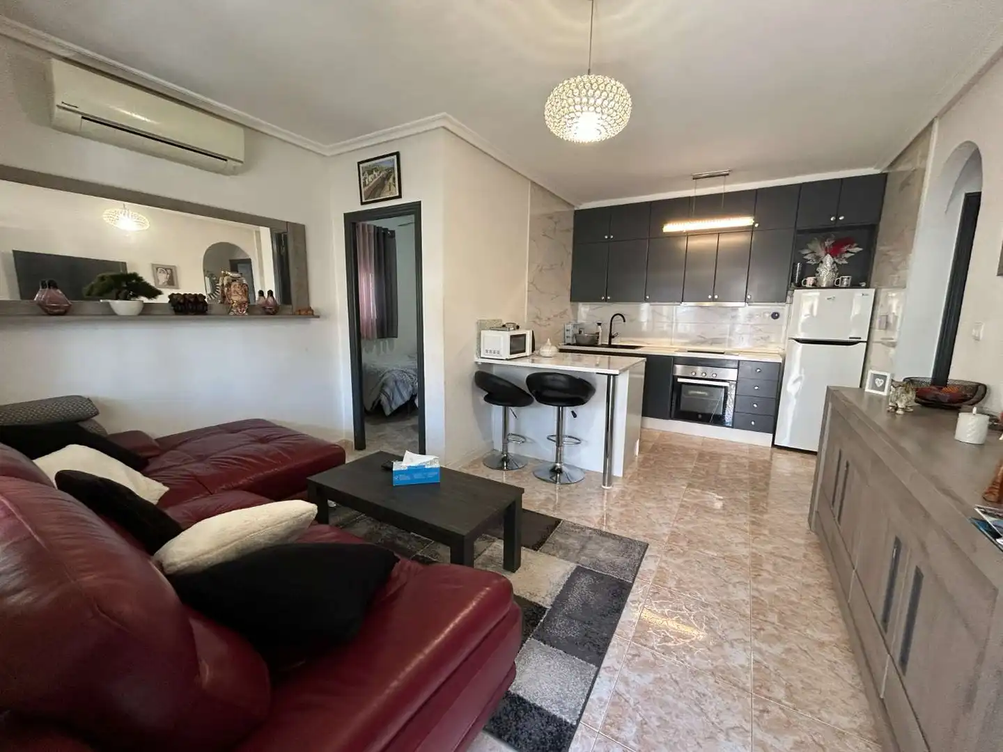 Cocina de Casa adosada en venta en Orihuela con Terraza, Trastero y Internet
