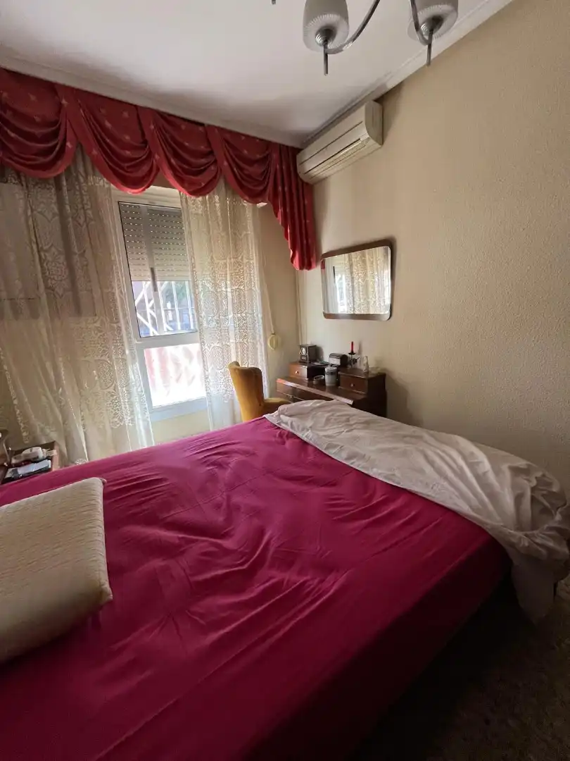 Bedroom of Flat for sale in Elda  with Air Conditioner and Furnished