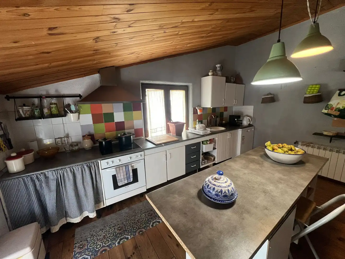 Cocina de Casa o chalet en venta en Navacepedilla de Corneja con Calefacción, Jardín privado y Parquet