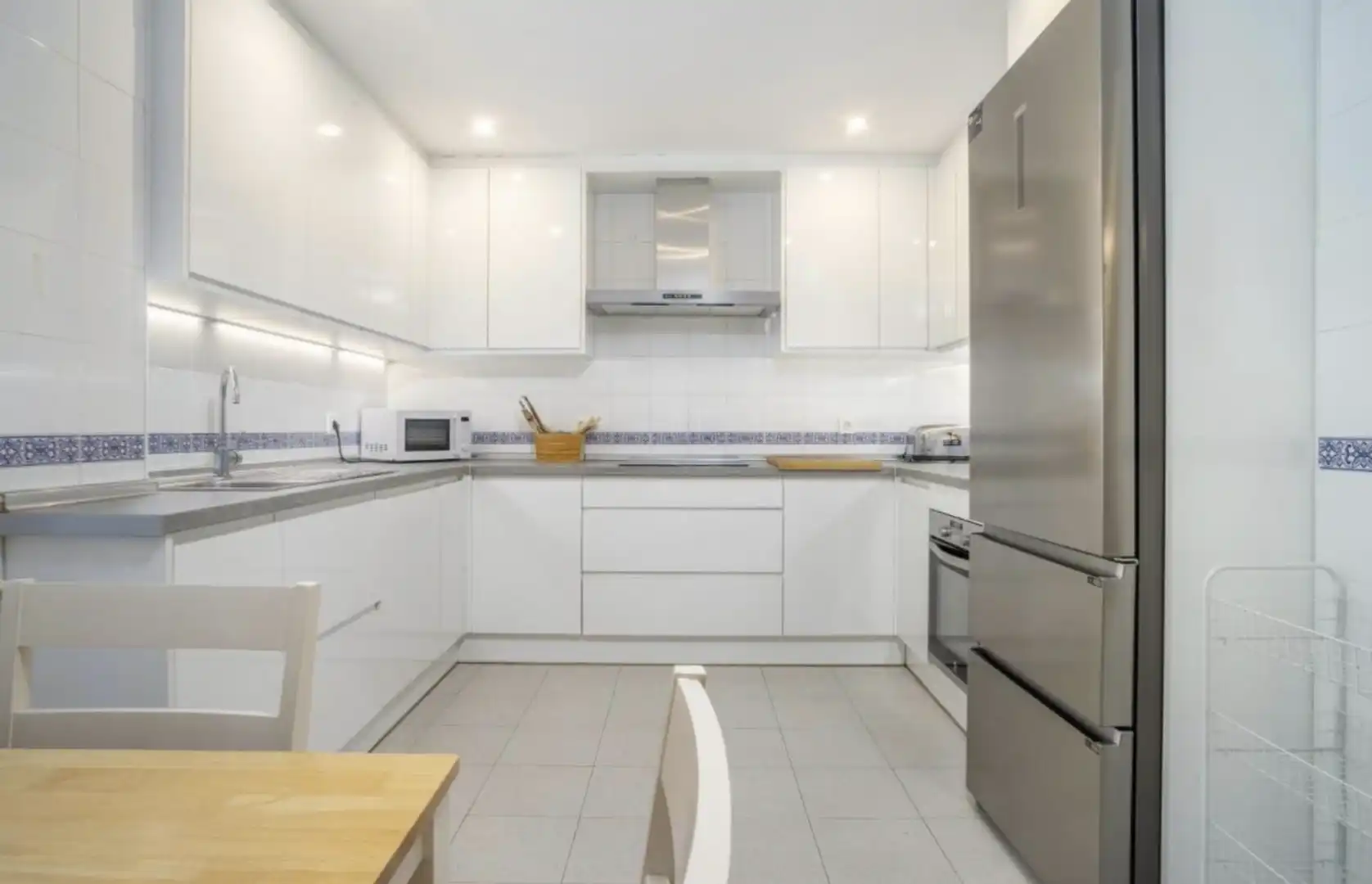 Kitchen of Ground floor for rent in Marbella  with Air Conditioner, Swimming Pool and Furnished