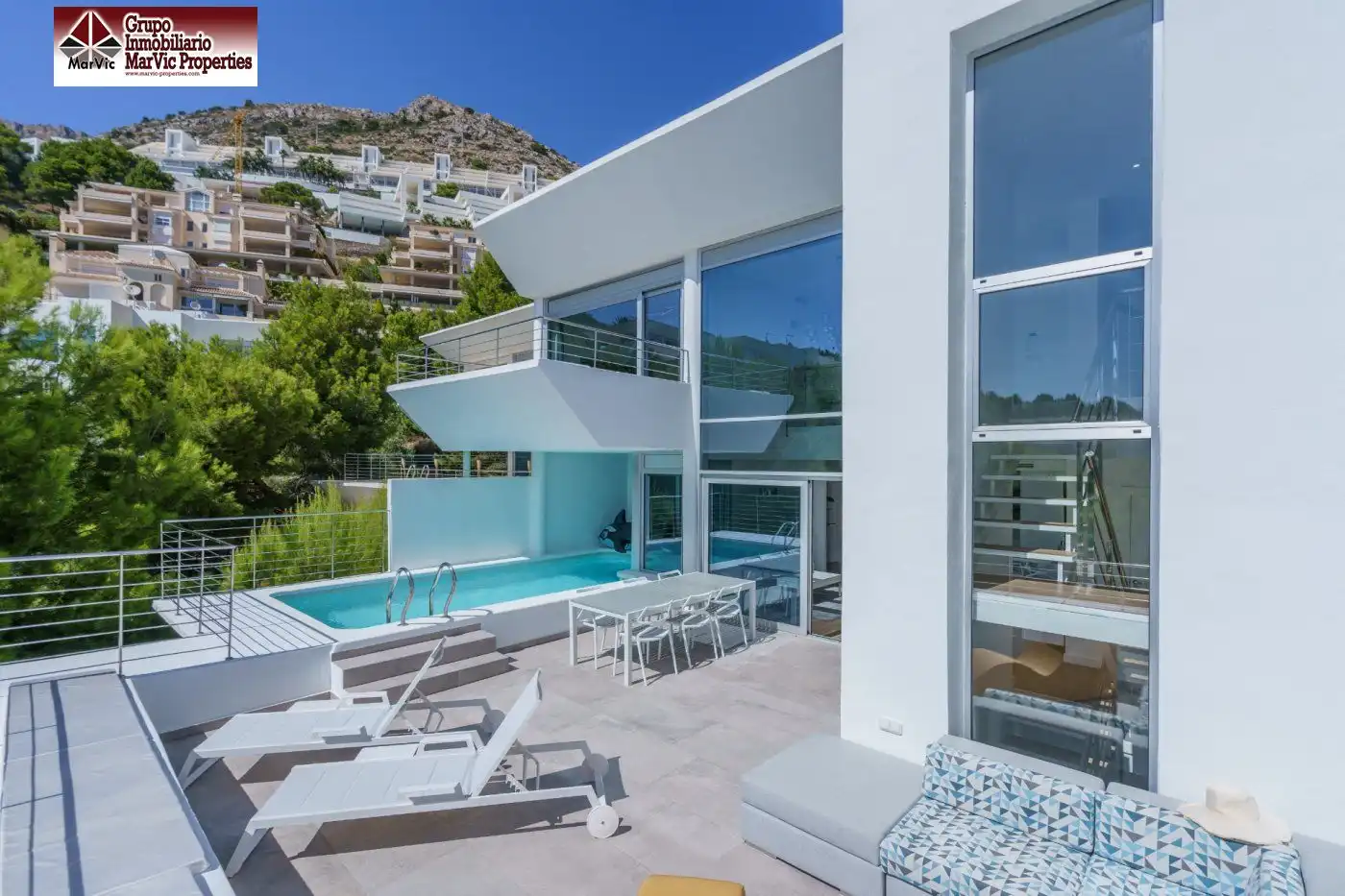 Terraza de Casa adosada en venta en Altea con Aire acondicionado, Calefacción y Terraza
