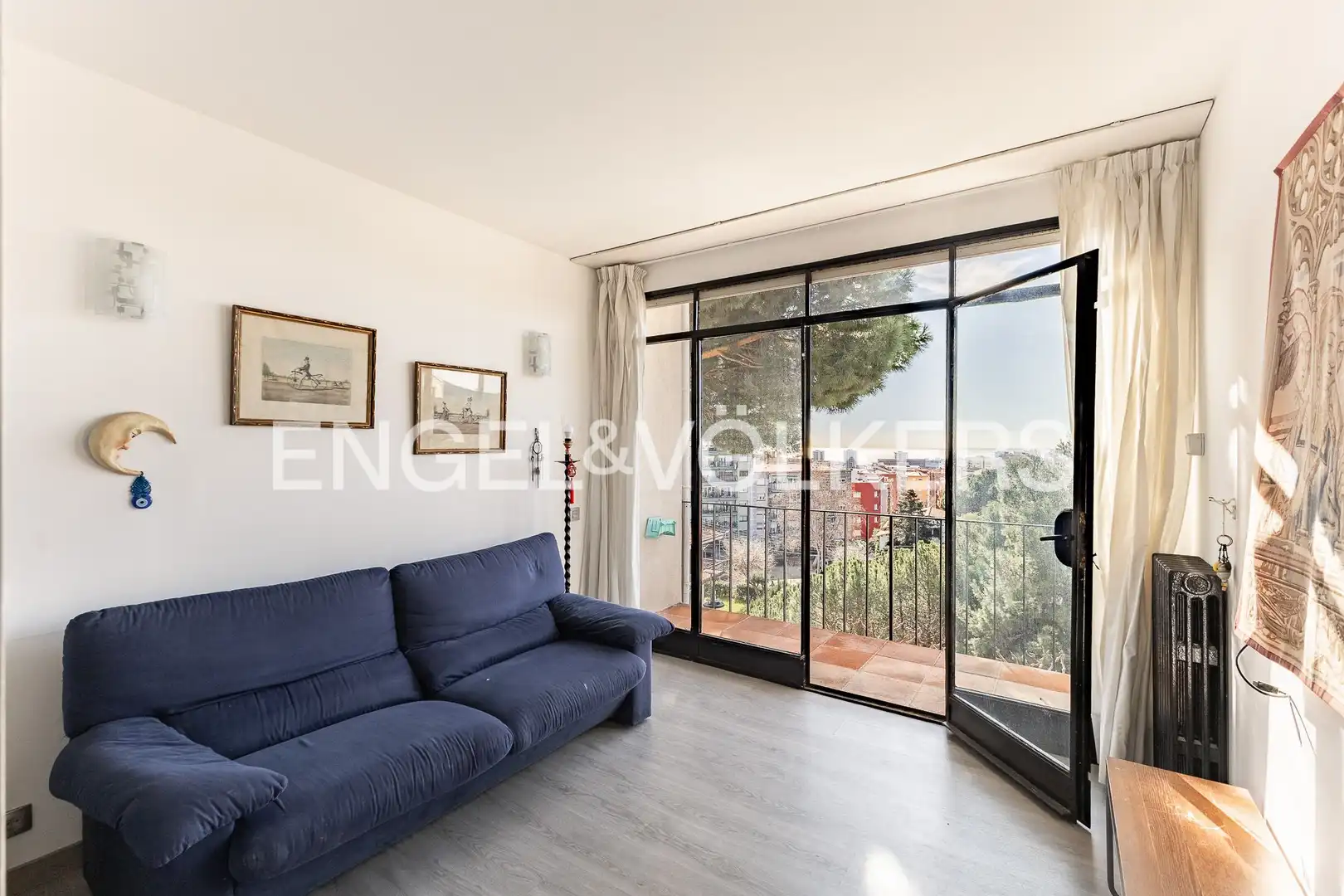 Living room of Houses for sale in Mataró  with Heating, Private garden and Terrace